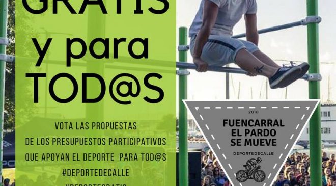 Propuestas para crear espacios públicos para actividades deportivas en Fuencarral – El Pardo