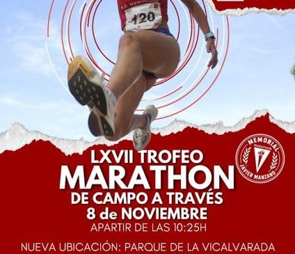 Abiertas las inscripciones para el 67º Trofeo Marathon de Campo a Través 2026 con nueva ubicación en Vicálvaro